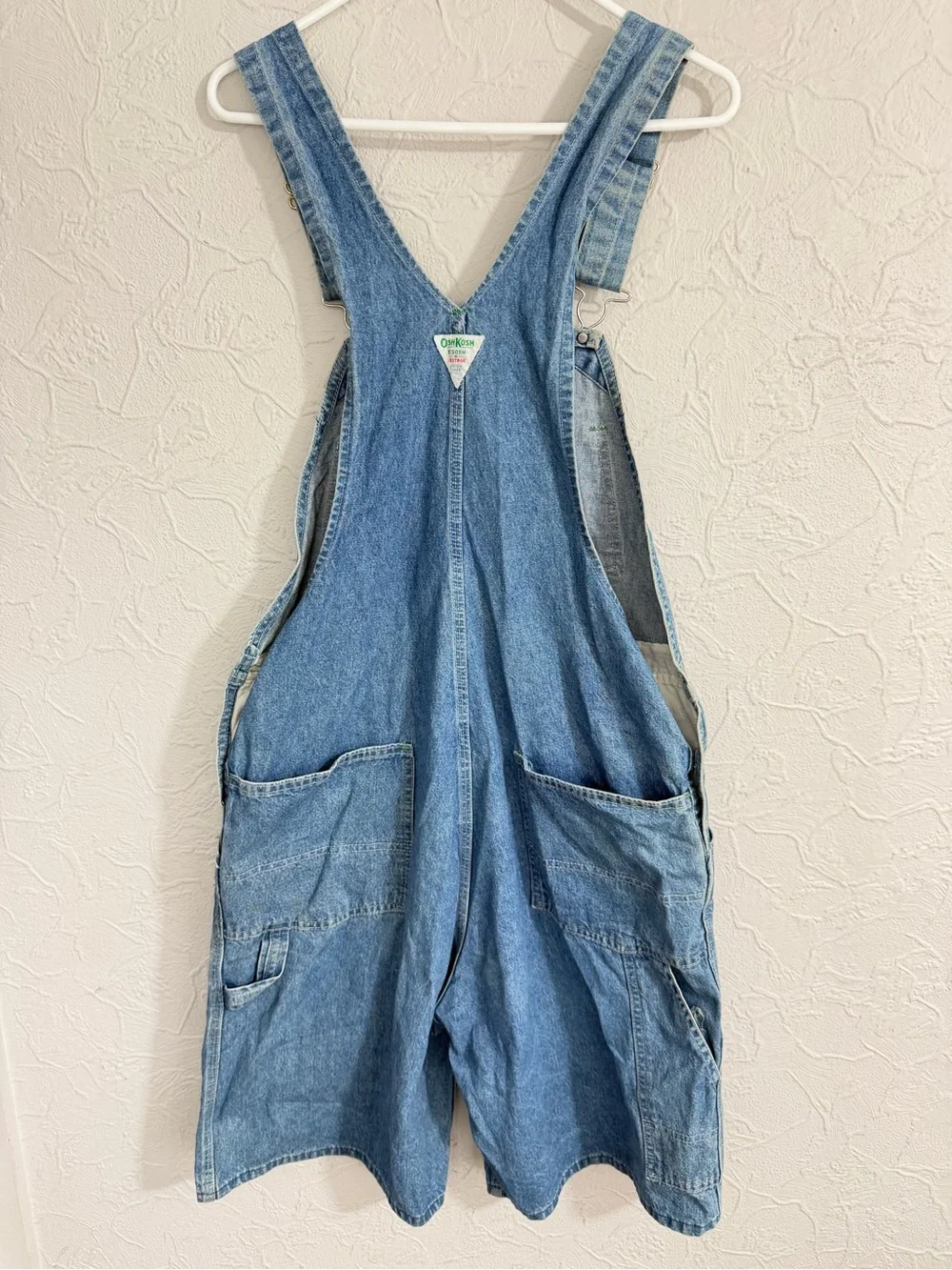 Vintage OshKosh B’Gosh Men's 36 Bib Overalls Vestbak Jean UNION MADE SANFORIZED